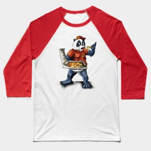 Panda Delivery Baseball T-Shirt